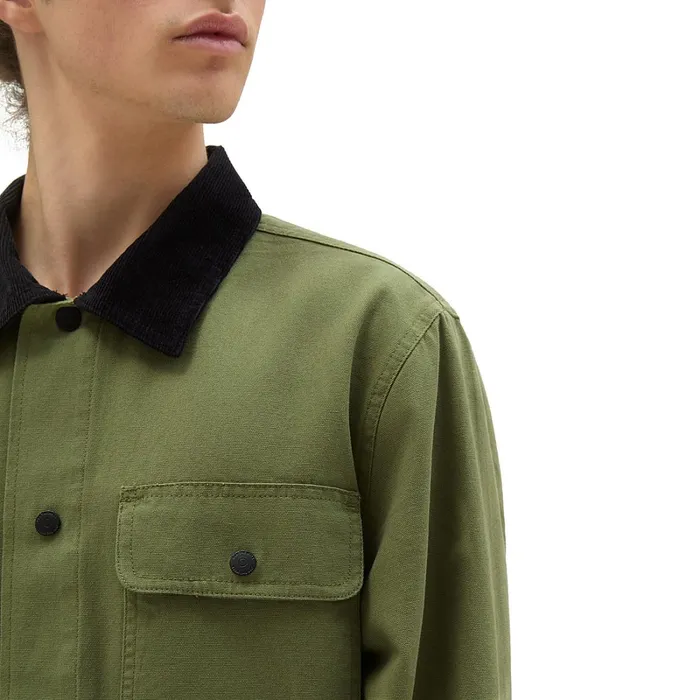 Vans Jackets and Coats Men Drill Chore Jacket Green