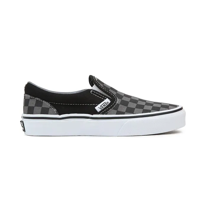 Vans Kids Shoes 48 Years Kids Checkerboard Classic SlipOn Shoes 48 Years Black Grey