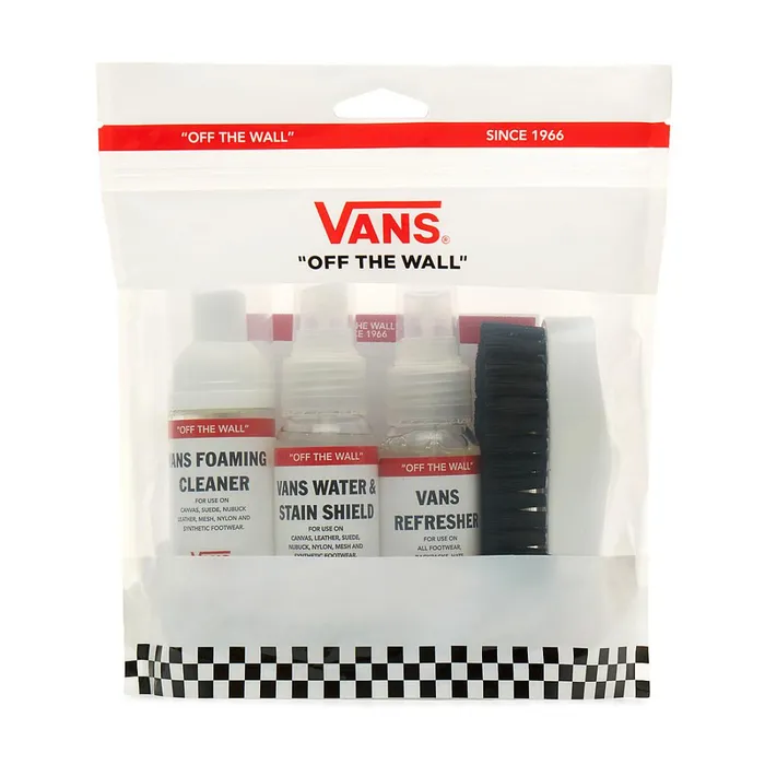 Vans Laces and Product Care Women Shoe Care Travel Kit White