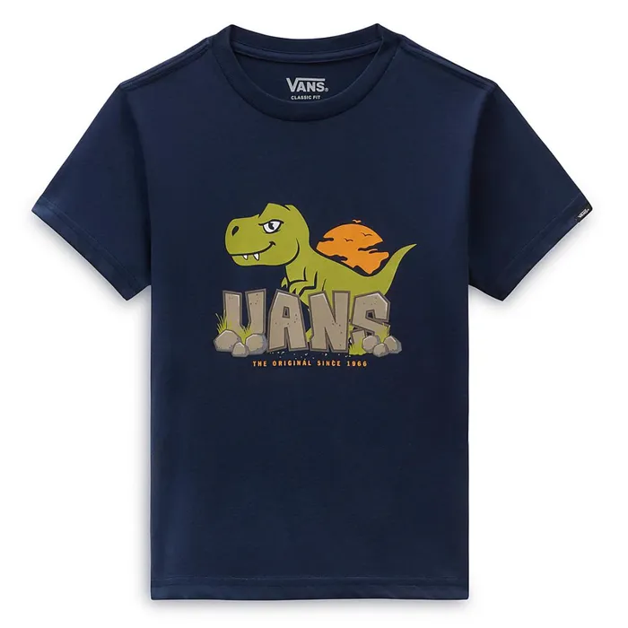 Vans Little Kids 28 Years Kids Little Dinostone TShirt 28 Years Blue