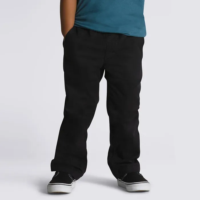 Vans Little Kids 28 Years Kids Little Range Elastic Waist Trousers 28 Years Black