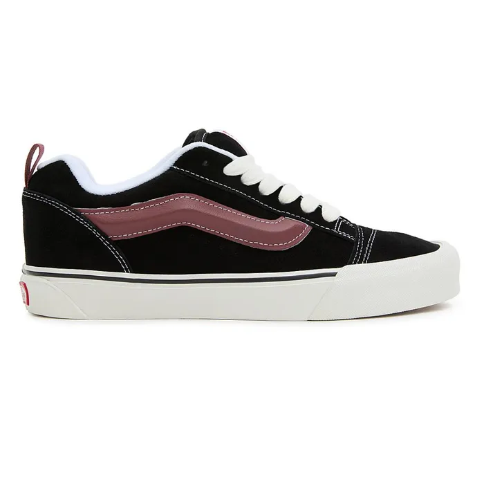 Vans Lowtop Shoes Men Knu Skool Shoes Black Red
