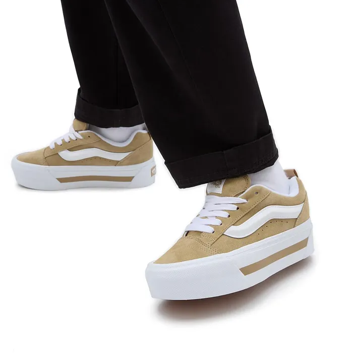 Vans Lowtop Shoes Men Knu Stack Shoes Beige