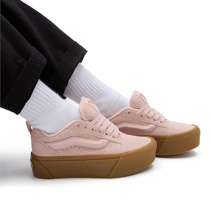 Vans Lowtop Shoes Men Knu Stack Shoes Pink