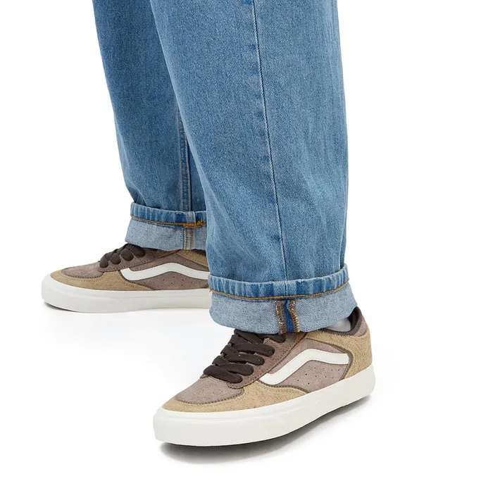 Vans Lowtop Shoes Men Rowley Classic Shoes Brown