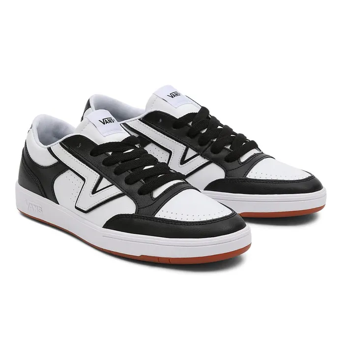 Vans Lowtop Shoes Men TwoTone Lowland ComfyCush Shoes Black White