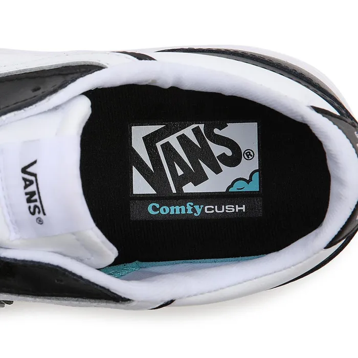 Vans Lowtop Shoes Men TwoTone Lowland ComfyCush Shoes Black White