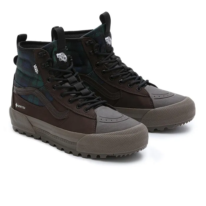 Vans MTE Shoes Men Sk8Hi GORETEX MTE3 Shoes Green Brown