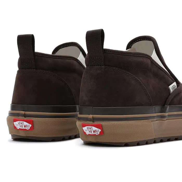 Vans MTE Shoes Women Mid Slip MTE1 Shoes Brown