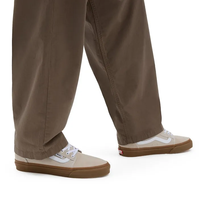Vans Skate Shoes Men Chukka Low Sidestripe Shoes Beige