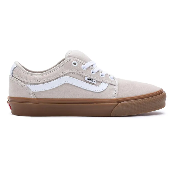 Vans Skate Shoes Men Chukka Low Sidestripe Shoes Beige