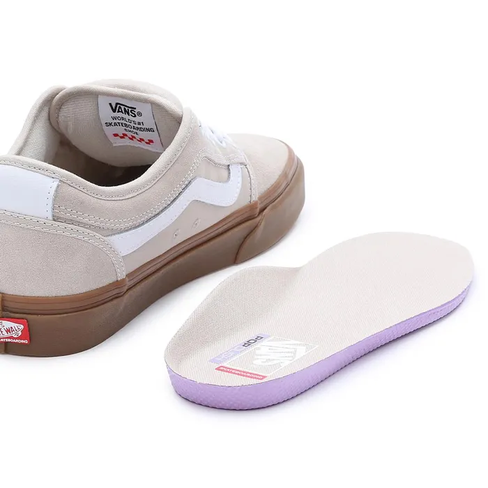 Vans Skate Shoes Men Chukka Low Sidestripe Shoes Beige