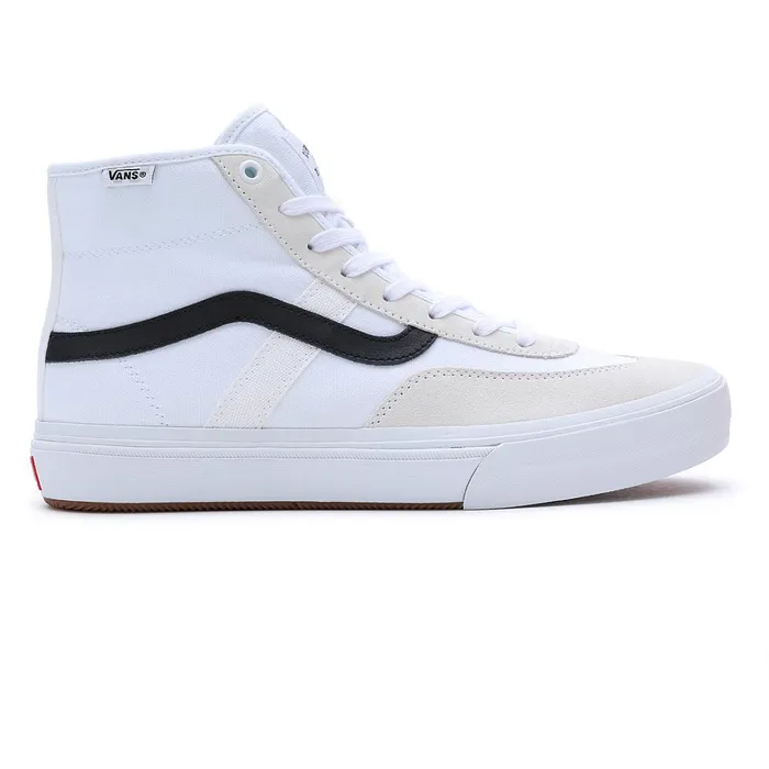 Vans Skate Shoes Men Crockett High Shoes White
