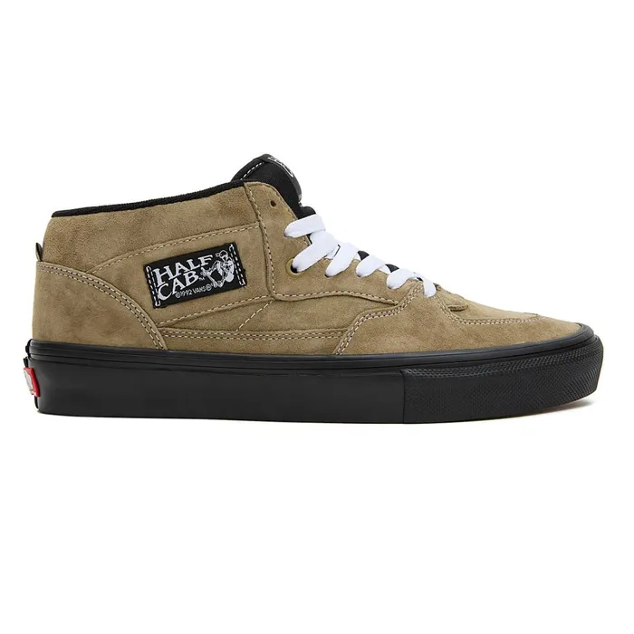 Vans Skate Shoes Men Skate Half Cab Pig Suede Shoes Green