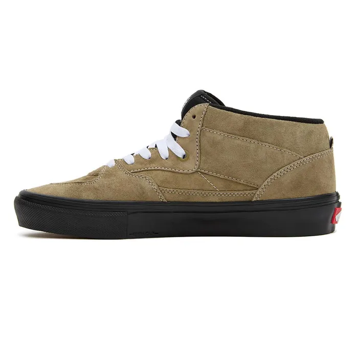 Vans Skate Shoes Men Skate Half Cab Pig Suede Shoes Green