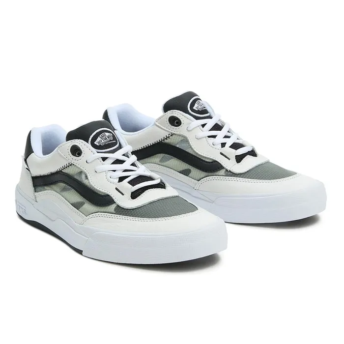 Vans Skate Shoes Men Wayvee Leather Shoes White