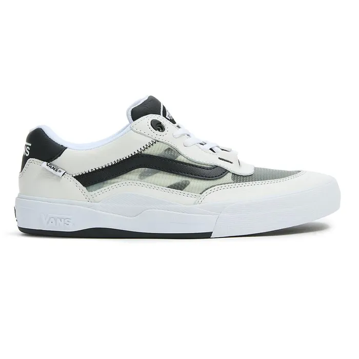 Vans Skate Shoes Men Wayvee Leather Shoes White