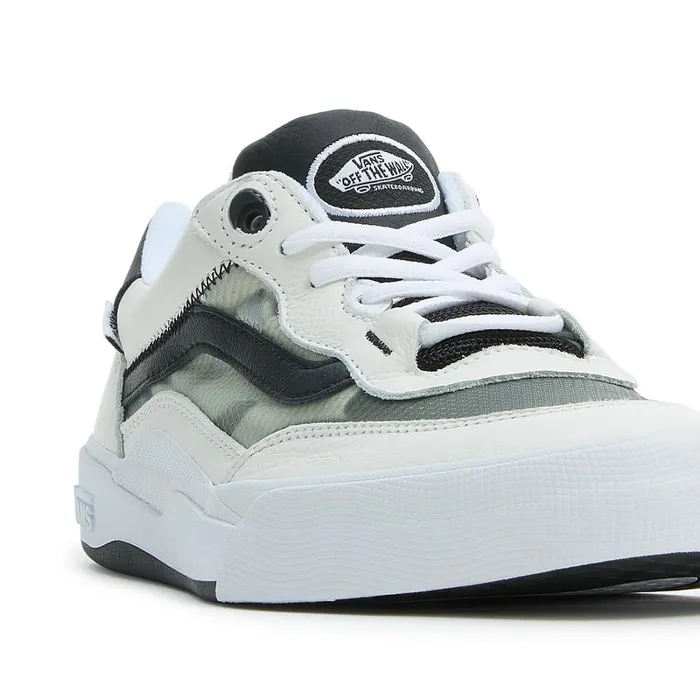 Vans Skate Shoes Men Wayvee Leather Shoes White
