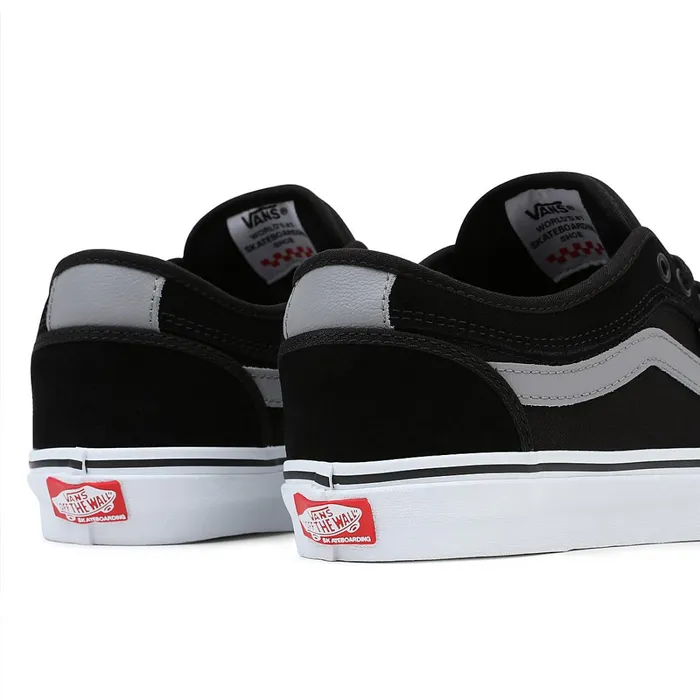 Vans Skate Shoes Women Chukka Low Sidestripe Shoes Black
