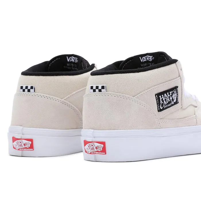 Vans Skate Shoes Women Skate Half Cab Shoes Beige