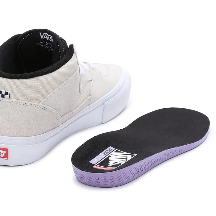 Vans Skate Shoes Women Skate Half Cab Shoes Beige