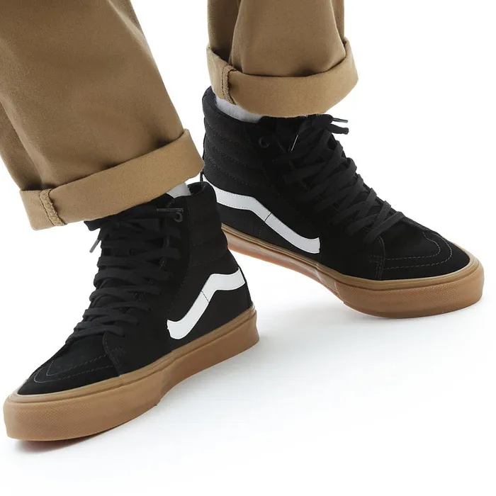 Vans Skate Shoes Women Skate Sk8Hi Shoes Black