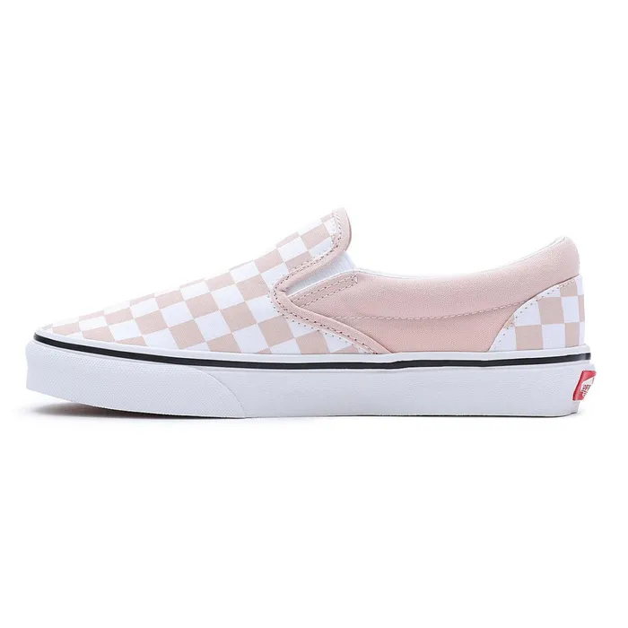 Vans Slipon Shoes Men Checkerboard Color Theory Classic SlipOn Shoes Pink