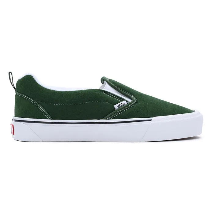 Vans Slipon Shoes Men Knu Slip Shoes Green White