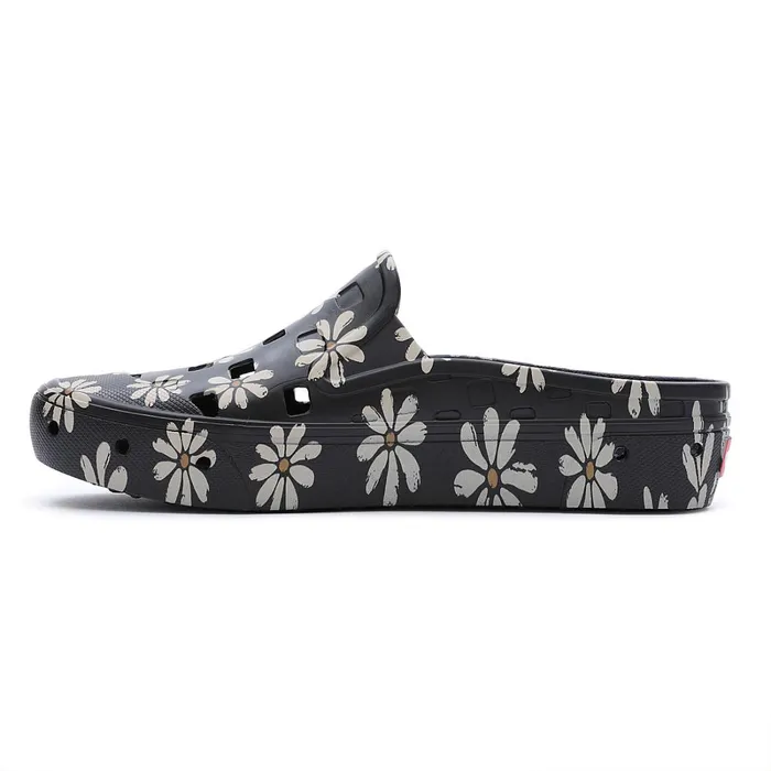 Vans Slipon Shoes Men Painted Natural SlipOn Mule TRK Shoes Black