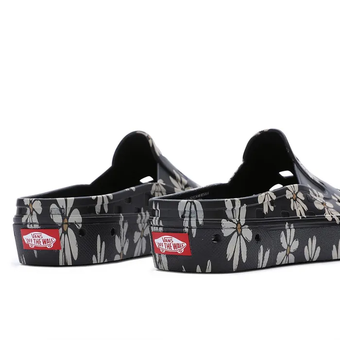 Vans Slipon Shoes Men Painted Natural SlipOn Mule TRK Shoes Black