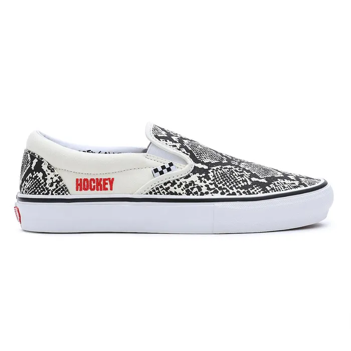 Vans Slipon Shoes Men X Hockey Skate SlipOn Shoes Brown