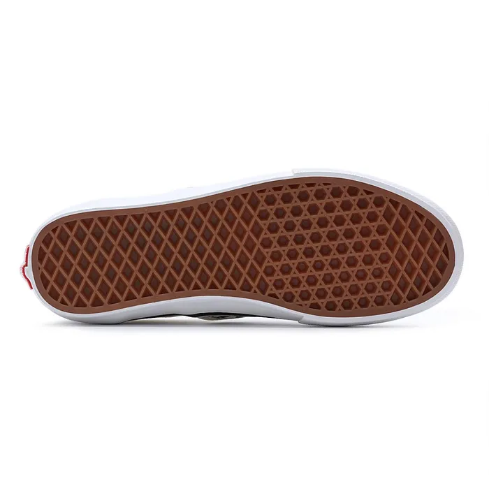 Vans Slipon Shoes Men X Hockey Skate SlipOn Shoes Brown
