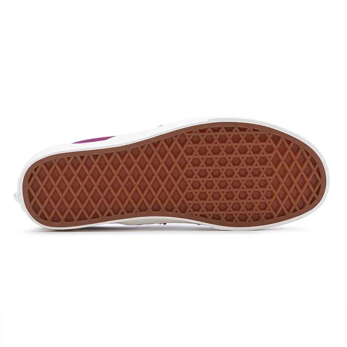 Vans Slipon Shoes Women Tufted Check Classic SlipOn Shoes Purple