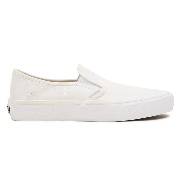 Vans Slipon Shoes Women X Wasted Talent SlipOn VR3 Shoes White