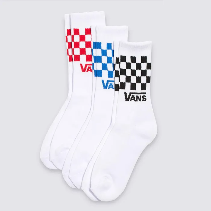 Vans Socks Kids Check Socks 3 Pairs Multicolour