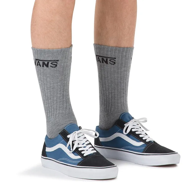 Vans Socks Men Classic Crew Socks 3 Pair PK Grey