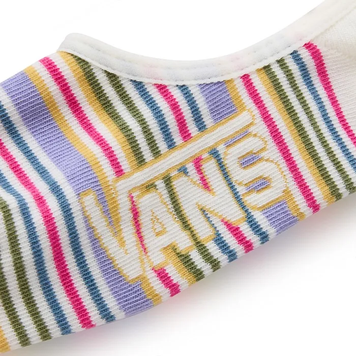Vans Socks Women Scout Stripe Canoodle Socks 3 Pairs White