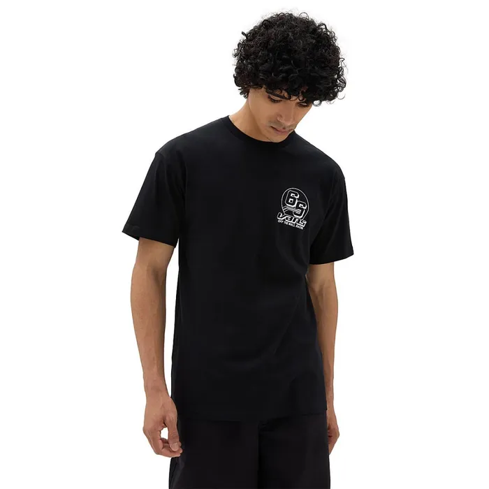 Vans Tshirts and Tanks Men 66 Racing Logo TShirt Black