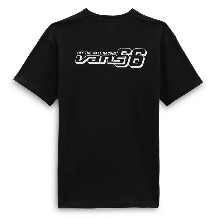 Vans Tshirts and Tanks Men 66 Racing Logo TShirt Black