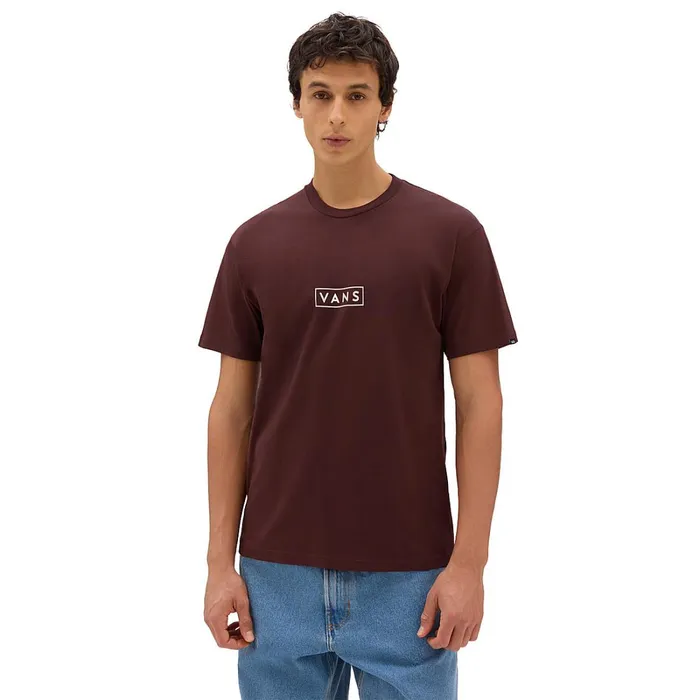 Vans Tshirts and Tanks Men Classic Easy Box TShirt Brown