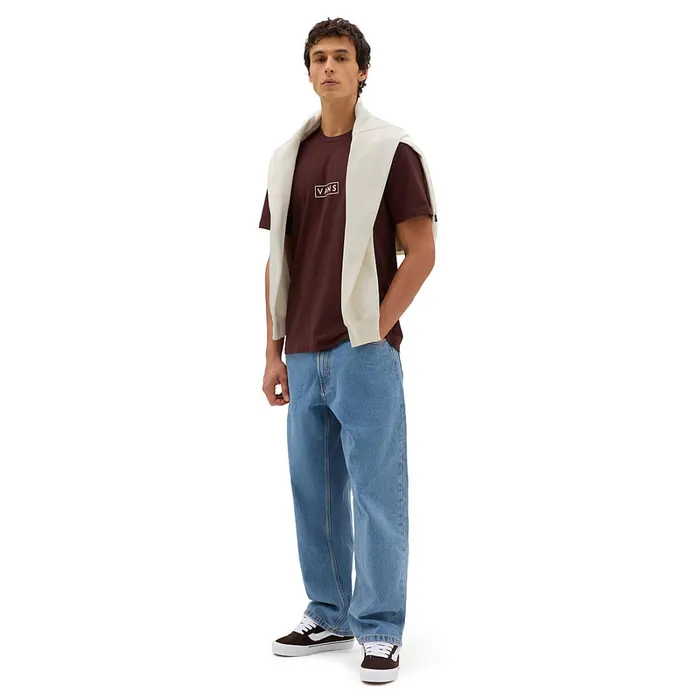 Vans Tshirts and Tanks Men Classic Easy Box TShirt Brown