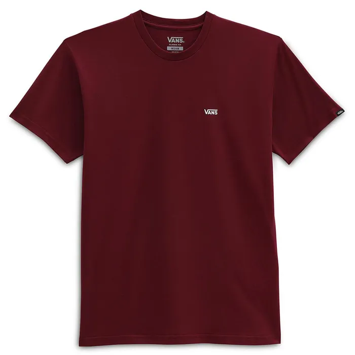 Vans Tshirts and Tanks Men Left Chest Logo Tshirt Red