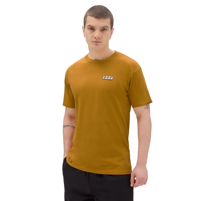 Vans Tshirts and Tanks Men Shaka Beach TShirt Yellow Orange