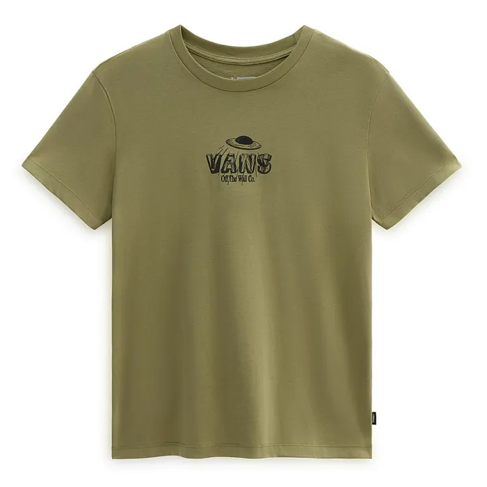 Vans Tshirts and Tops Women Alien Outdoors TShirt Green