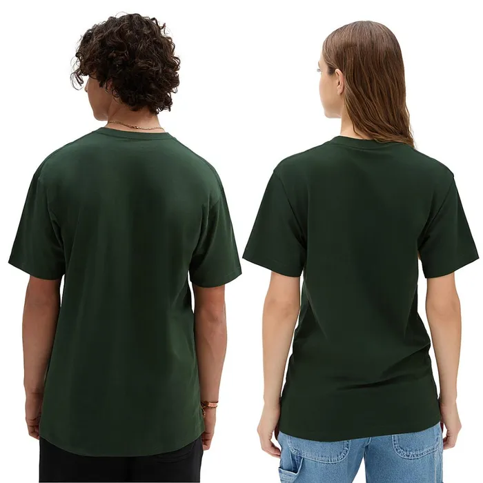 Vans Tshirts and Tops Women Left Chest Logo TShirt Green
