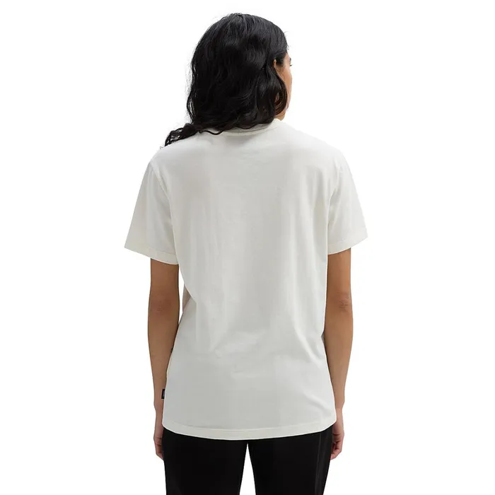 Vans Tshirts and Tops Women Trippy Floral Boyfriend Fit TShirt White