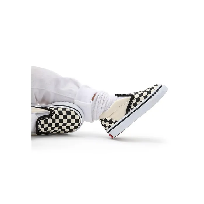 Vans Toddler Shoes 14 Years Kids Toddler Checkerboard SlipOn Shoes 14 Years Black White