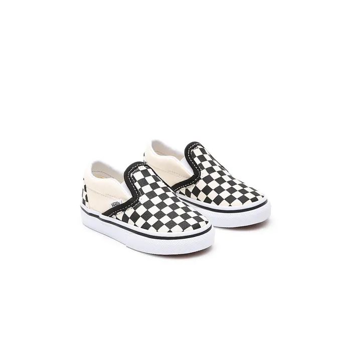 Vans Toddler Shoes 14 Years Kids Toddler Checkerboard SlipOn Shoes 14 Years Black White