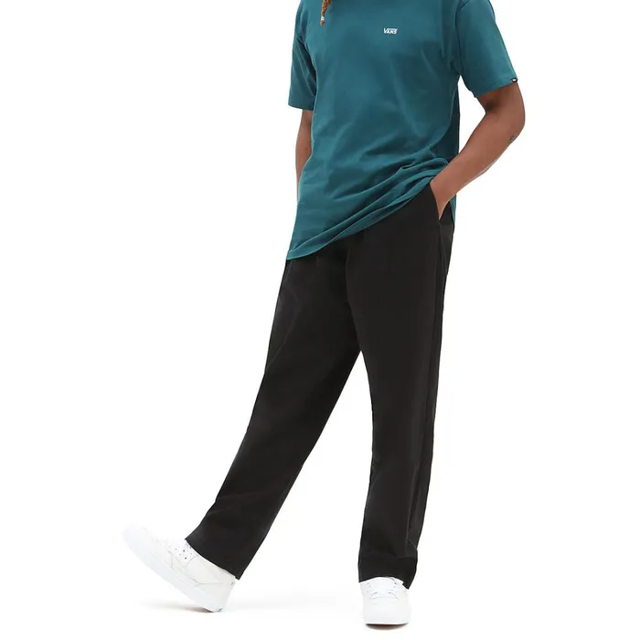 Vans Trousers and Jeans Men Range Baggy Tapered Elastic Waist Trousers Black