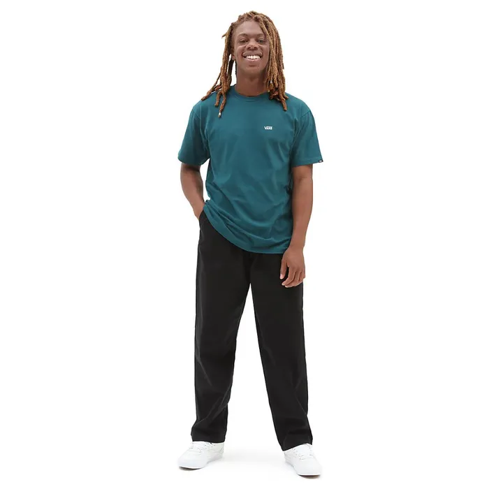 Vans Trousers and Jeans Men Range Baggy Tapered Elastic Waist Trousers Black
